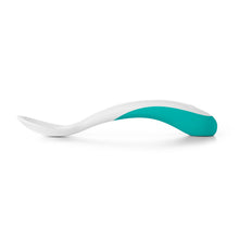 Load image into Gallery viewer, OXO Tot On the Go Plastic Fork & Spoon Set With Travel Case - Teal