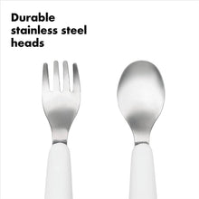 Load image into Gallery viewer, OXO Tot Fork & Spoon Set - Grey
