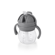 Load image into Gallery viewer, OXO Tot Grow Straw Cup with Removable Handles - Grey