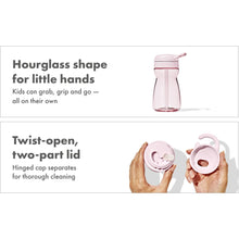Load image into Gallery viewer, OXO Tot Adventure Water Bottle - Blossom
