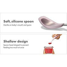 Load image into Gallery viewer, OXO Tot On-The-Go Feeding Spoon - Blossom