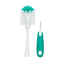 Load image into Gallery viewer, OXO Tot Bottle Brush With Detail Cleaner & Stand - Teal