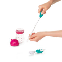 Load image into Gallery viewer, OXO Tot Straw & Sippy Cup Top Cleaning Set - Teal