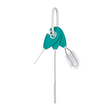 Load image into Gallery viewer, OXO Tot Straw & Sippy Cup Top Cleaning Set - Teal