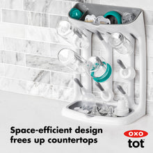 Load image into Gallery viewer, OXO Tot Space Saving Drying Rack - Gray