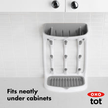 Load image into Gallery viewer, OXO Tot Space Saving Drying Rack - Gray