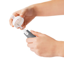 Load image into Gallery viewer, OXO Tot On the Go Drying Rack & Bottle Brush - Grey