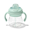 OXO Tot Transitions Soft Spout Sippy Cup With Removable Handles 150ml - Opal