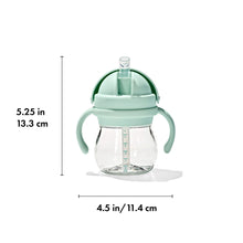 Load image into Gallery viewer, OXO Tot Transitions Soft Spout Sippy Cup With Removable Handles 150ml - Opal