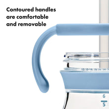 Load image into Gallery viewer, OXO Tot Transitions Soft Spout Sippy Cup With Removable Handles 6oz - Dusk
