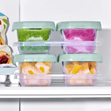 Load image into Gallery viewer, OXO Tot Baby Blocks Freezer Storage Containers 180ml - Opal