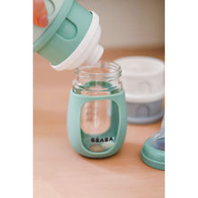 Load image into Gallery viewer, Beaba Formula & Snacks Container - Sage Green/Cotton