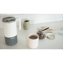 Load image into Gallery viewer, Beaba Milk Prep Bottle & Drinks Preparer - White Grey (BS Plug)