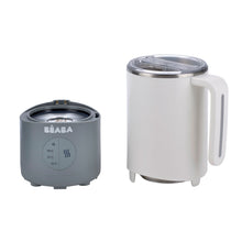 Load image into Gallery viewer, Beaba Milk Prep Bottle & Drinks Preparer - White Grey (BS Plug)