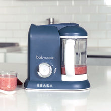 Load image into Gallery viewer, Beaba Babycook Solo Baby Food Processor - Navy