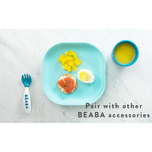 Load image into Gallery viewer, Beaba 2nd Stage Training Fork & Spoon with Case - Blue