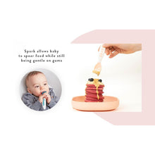 Load image into Gallery viewer, Beaba 2nd Stage Training Fork & Spoon with Case - Nude