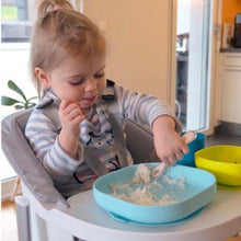 Load image into Gallery viewer, Beaba Silicone Suction Meal Set - Blue