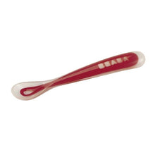 Load image into Gallery viewer, Beaba 1st Stage Silicone Spoon - Vintage Pink