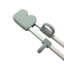 Load image into Gallery viewer, Beaba 3 in 1 Learning Chopsticks - Green Blue