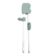 Load image into Gallery viewer, Beaba 3 in 1 Learning Chopsticks - Green Blue