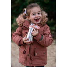 Load image into Gallery viewer, Beaba Stainless Steel Spout Bottle 350ml - Pink