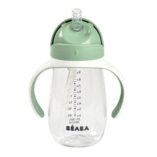 Load image into Gallery viewer, Beaba Straw Cup 300ml - Sage Green