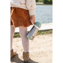 Load image into Gallery viewer, Beaba Stainless Steel Spout Bottle 350ml - Sage Green