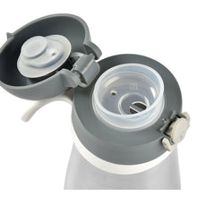 Load image into Gallery viewer, Beaba Stainless Steel Spout Bottle 350ml - Mineral Grey