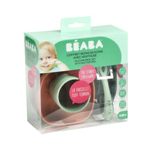 Load image into Gallery viewer, Beaba Silicone Suction Meal Set - Mineral