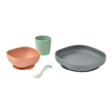 Load image into Gallery viewer, Beaba Silicone Suction Meal Set - Mineral