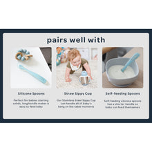 Load image into Gallery viewer, Beaba Silicone Suction Bowl - Sage Green