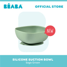 Load image into Gallery viewer, Beaba Silicone Suction Bowl - Sage Green