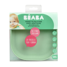 Load image into Gallery viewer, Beaba Silicone Suction Plate - Sage Green