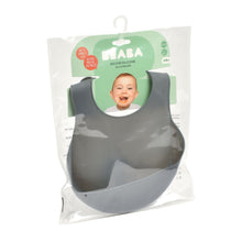 Load image into Gallery viewer, Beaba Silicone Bib - Mineral