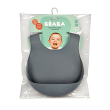 Load image into Gallery viewer, Beaba Silicone Bib - Mineral