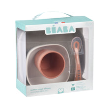 Load image into Gallery viewer, Beaba Silicone Suction Meal Set - Terracotta