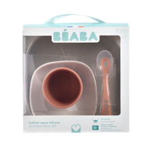 Load image into Gallery viewer, Beaba Silicone Suction Meal Set - Terracotta