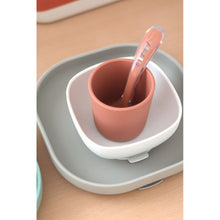 Load image into Gallery viewer, Beaba Silicone Suction Meal Set - Terracotta