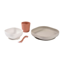 Load image into Gallery viewer, Beaba Silicone Suction Meal Set - Terracotta