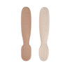 Beaba Silicone Pre-Spoons 2 Pack - Praline/Clay