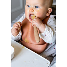 Load image into Gallery viewer, Beaba 1st Stage Silicone Spoons & Case 2 Pack - Praline/Clay