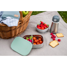 Load image into Gallery viewer, Beaba Stainless Steel Lunch Box - Sage Green
