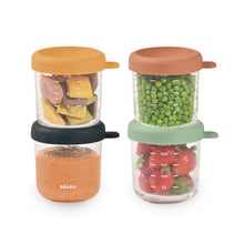 Load image into Gallery viewer, Beaba Glass Jars 250ml - 4 Pack
