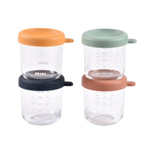 Load image into Gallery viewer, Beaba Glass Jars 250ml - 4 Pack