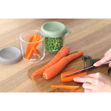 Load image into Gallery viewer, Beaba Glass Jars 250ml 2 Pack - Sage Green