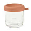 Beaba Glass Jar 250ml - Terracotta