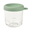 Beaba Glass Jar 250ml - Sage Green