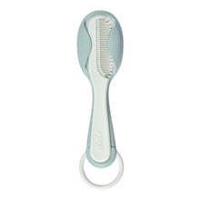 Load image into Gallery viewer, Beaba Baby Brush & Comb - Green Blue