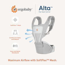 Load image into Gallery viewer, Ergobaby Alta HipSeat Baby Carrier - Pink Quartz